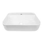 Mereo Umyvadlo na desku bez přepadu, Lota, 505x400x135 mm, keramické UC514014R