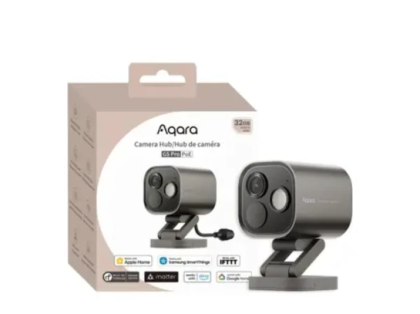 AQARA Camera Hub G5 Pro POE (CH-C03D) šedá / venkovní IP kamera s funkcí hubu / 2688x1520 (AQARA-CH-C03D-1747)