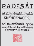 Padesát akvisitněexklusivních kněhoznaček
