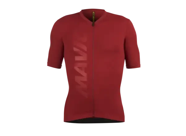 Mavic Aksium pánský dres krátký rukáv Burgundy vel. L