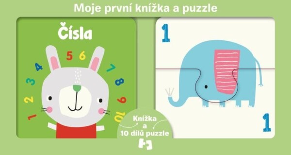 Moje první knížka puzzle Čísla