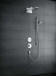 HANSGROHE - Raindance Hlavová sprcha Rainfall 180, 2 proudy, chrom 28433000