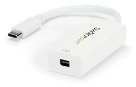 StarTech USB-C - Mini DisplayPort adaptér bílá / Adaptér / 4K UHD / Zvuk 7.1 / Plast (CDP2MDP)
