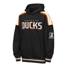 Outerstuff Dětská mikina Anaheim Ducks NHL Camaraderie Oversized Colorblock Fleece Velikost: Dětské S (122 – 134)