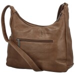 Stylová dámská koženková crossbody kabelka Gianni, khaki new