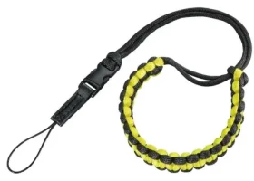 Hama 27216 Braid 20 černo-žlutá / poutko na fotoaparát / 20 cm (27216-H)