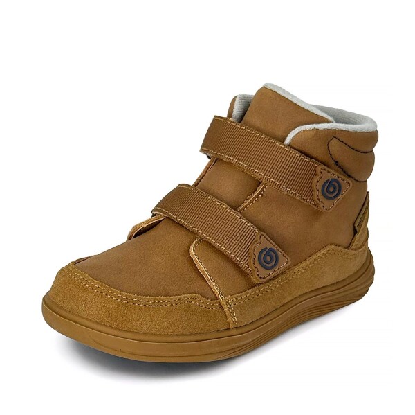 Dětské celoroční barefoot boty Bugga NUVA Brown B00198-18 - 26