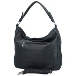 Trendy dámská koženková kabelka na rameno Enwy, tmavě modrá