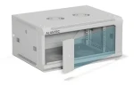 Alantec nástěnný rozvaděč 19" 4U 600x450 šedý / Rozvaděč / 19" / 4U / 600x450 mm / skleněné dveře (SW-4U-600-450-01-SA)