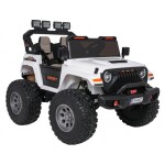 Mamido Elektrické autíčko Extreme Sport 4x4 s proměnlivou velikostí bílé