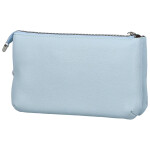 Trendy dámská koženková crossbody kabelka Aksila, světle modrá