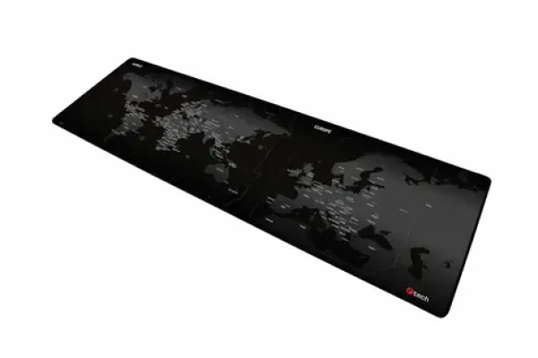 C-TECH MP-01W / Herní podložka pod myš / 900 x 270 x 4 mm / obšité okraje (MP-01W)
