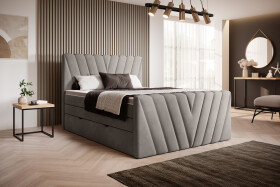 Boxspring Candice Rozměr: 140 x 200 cm, látka: Loco 4