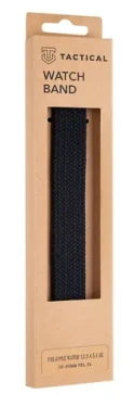 Tactical 764 Pletený Převlékací Řemínek pro Watch 38 40mm vel. XL černá (8596311138553)
