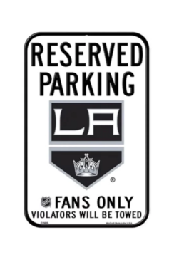 Wincraft Cedule Los Angeles Kings Reserved Parking Sign