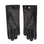 Calvin Klein Re-lock Debossed Leather Gloves K60K609975 dámské