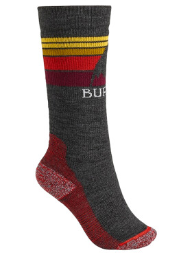 Burton EMBLEM MDWT TRUE BLACK ponožky