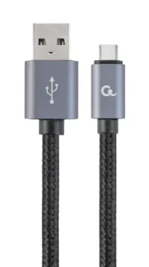 Gembird CCB-MUSB2B-AMCM-6 USB-C kabel 1.8 m šedá / USB 2.0 A (M) - USB-C (M) (CCB-MUSB2B-AMCM-6)