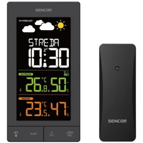 SENCOR SWS 4200 Meteostanice / LCD / bezdrátové čidlo (8590669405923)