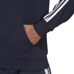 Adidas Essentials Stripes Pullover French Terry mikina černá DU0499