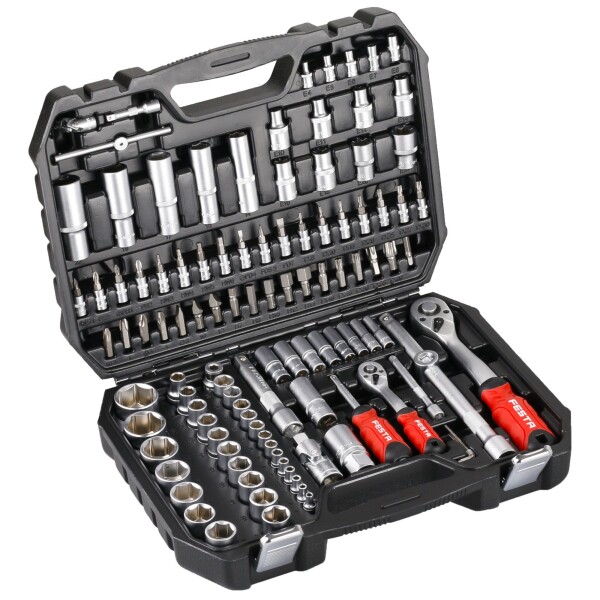 FESTA 17236 Gola sada 1/2" + 1/4", 108 dílů, plastový kufr