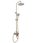 REA - Sprchový set s baterií 150mm VERSO kartáčované zlato REA-P9146