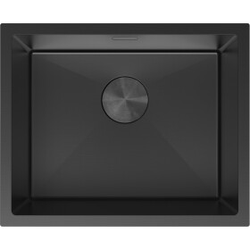 MEXEN - Trixo ocelový dřez 1-bowl 540 x 440 mm, černá 6414541000-70
