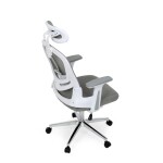 Kancelářská židle, houpací mechanismus, šedá, KA-K2031 GREY