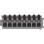 Sada bitů 8767-9/IMP DC - Bit-Check 10 TX Impaktor Wera 05057688001 25 mm, nástrojová ocel, diamantová vrstva, legováno, 10dílná 8767-9/IDC