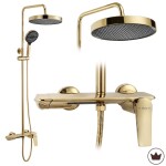 REA - Sprchový set Vision Gold REA-P9663