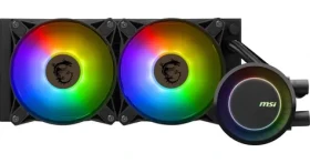 MSI MAG CoreLiquid I240 černá / 2x 120mm / 32.8 dB @ 2350 RPM / 70.7 CFM / AMD + Intel (306-7ZW7A11-C24)