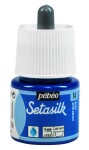 Pébéo Barva na hedvábí Setasilk 45 ml - modrá azurová 14