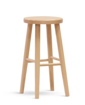 KLASA-NÁBYTEK.cz Taburet TAB B pr.30 - buk ROZMĚR: (pr. x v): 30 x 60 cm KLA-TAB-B60_30