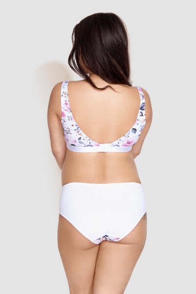 Dámské kalhotky Mitex Mama Panty Flowers námořnictvo/odd.tmavě modrá M