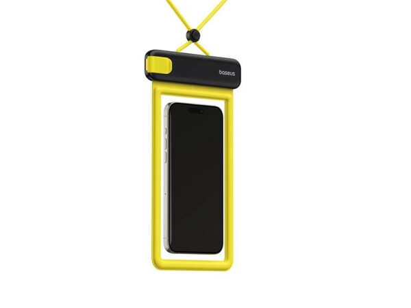 Pouzdro vodotěsné BASEUS DeepDive Black/Yellow