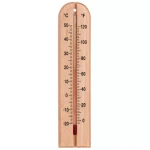 Teploměr dřevěný 20 cm 22128031