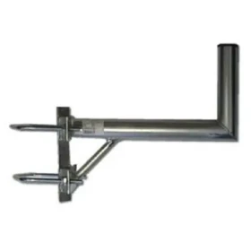 OEM Stožárový držák 50 cm 2x vinkl / Držák antény / Galvanický zinek / Průměr 42 mm / Rozteč 100 mm (PK50S422VV100)