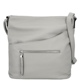 Trendy dámská koženková crossbody kabelka Lima, šedá