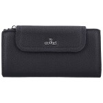 Trendy dámská koženková peněženka Coveri Elaya, tmavě modrá