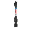 BOSCH Sada prodloužených bitů PRO Impact PH2 / Délka 55 mm / 2 ks / šestihranná stopka 1/4" (2608522520)