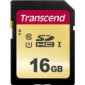Transcend Premium 500S karta SDHC 16 GB Class 10, UHS-I, UHS-Class 1