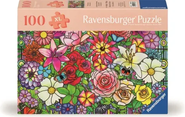Ravensburger Puzzle: Květinový svět Tiffany