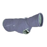 Oboustranná mikina Razzle-Dazzle Midlayer, zelená/šedá, Hurtta Velikost: 65
