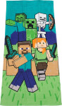 Dětská osuška Minecraft Hrdinové z Overworldu