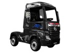 Mamido Dětský elektrický kamion Mercedes-Benz Actros 4x4 MP4 lakovaný černý