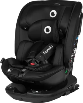 LIONELO Autosedačka Bastiaan RWF i-Size 40-150 cm, Black Carbon (LO-BASTIAAN RWF I-SIZE BLACK CARBON)