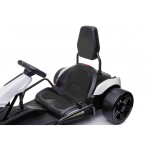 Mamido Dětská elektrická motokára Fast 3 Drift bílá