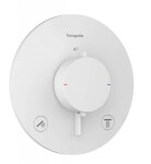 HANSGROHE - Ecostat Comfort S Termostatická baterie pod omítku, pro 2 spotřebiče, matná bílá 33715700