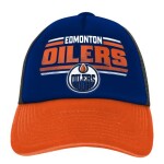 Outerstuff Dětská kšiltovka Edmonton Oilers NHL Essentials Snapback Trucker