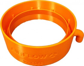 Airflow icon - Sběrač na záchyt kondenzátu pro D 160 mm KG, oranžová, délka 60 mm IC72105